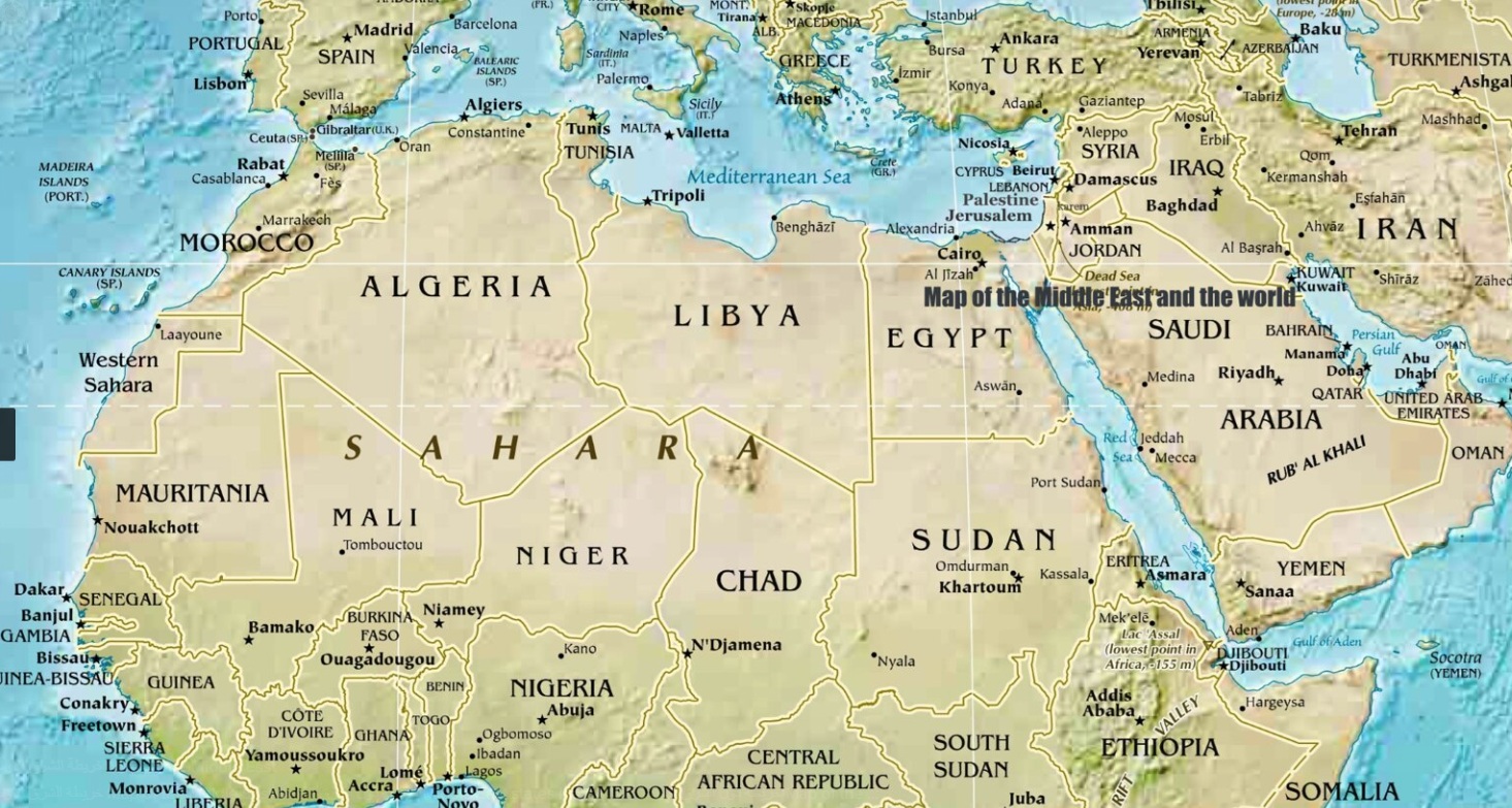 Middle East Map